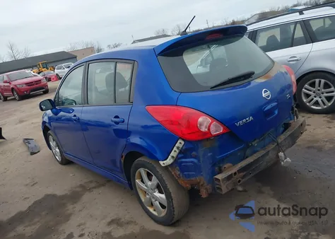 2010 Nissan Versa 1.8Sl z USA, uszkodzony, nr VIN 3N1BC1CP2AL383588